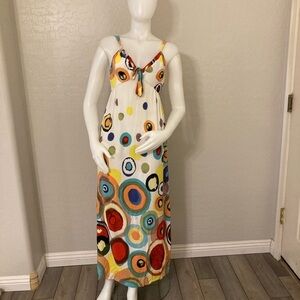 Jams World Just For Fun Fireball Maxi Dress XS